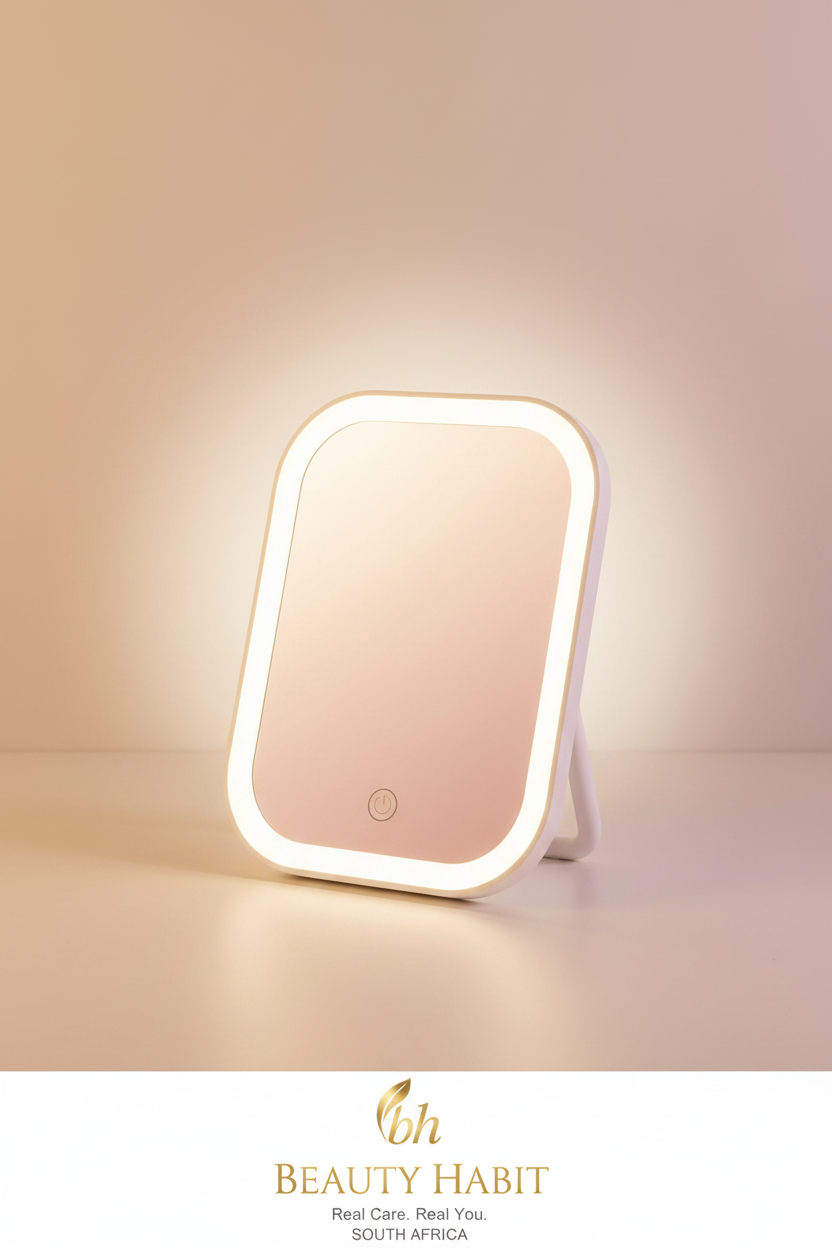 Beauty Habit LED Mirror Clean Background