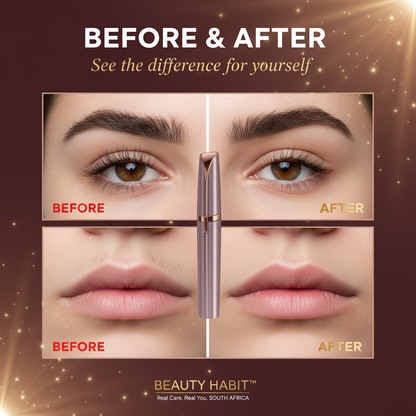 Beauty Habit Before After Contrast