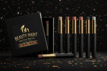 Beauty Habit box lid ajar one pen on floor