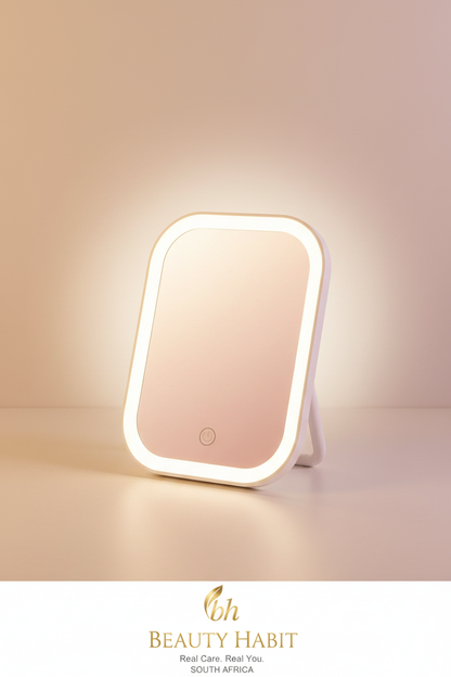 Beauty Habit LED Mirror Clean Background