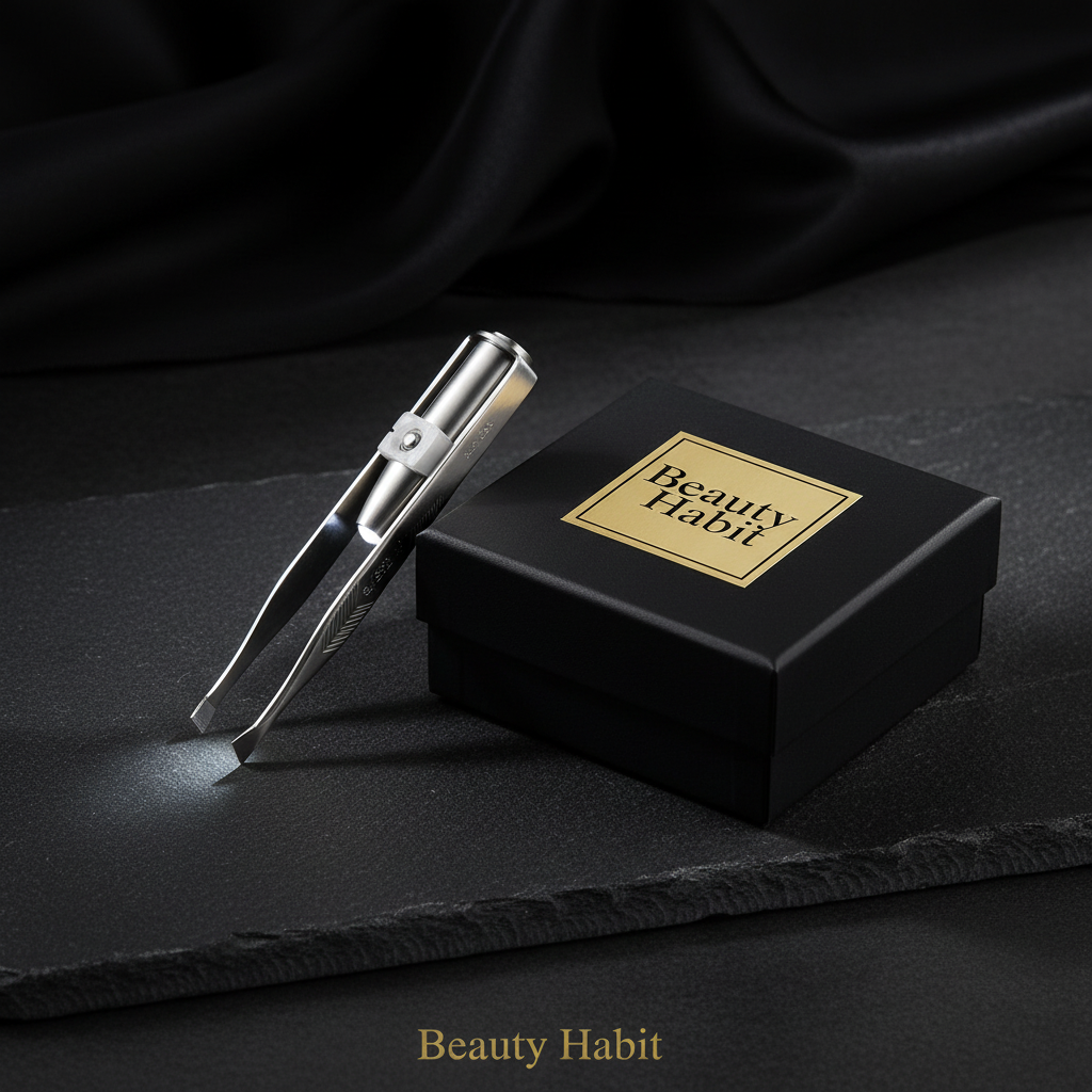 Beauty Habit LED Tweezer — Hero Shot